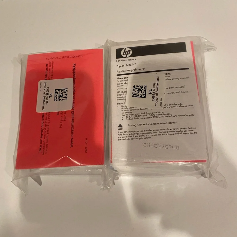 New HP Glossy Borderless Photo Paper 4x6 Q6638-60009 Sealed 150 Sheets